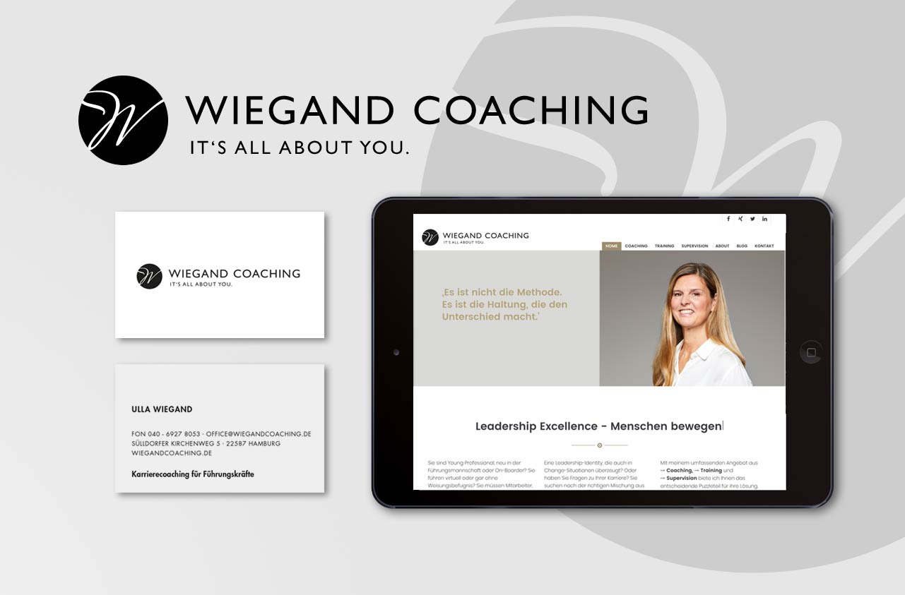 Ulla Wiegand Coaching | Corporate Design